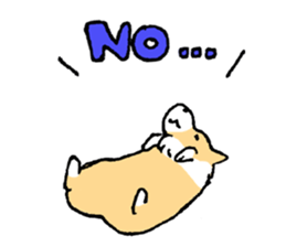 corgi chan sticker #11986889