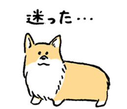 corgi chan sticker #11986899