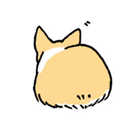 corgi chan sticker #11986905