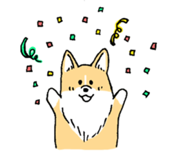 corgi chan sticker #11986908