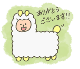 alpaca senior sticker #11986953