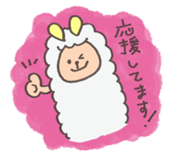 alpaca senior sticker #11986956