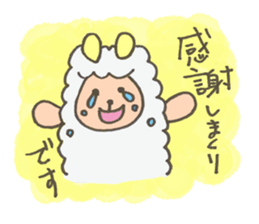 alpaca senior sticker #11986960