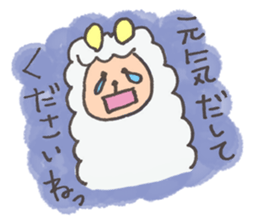 alpaca senior sticker #11986965