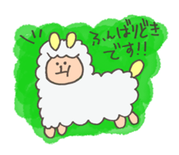 alpaca senior sticker #11986968