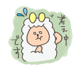 alpaca senior sticker #11986976