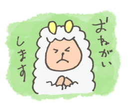 alpaca senior sticker #11986985