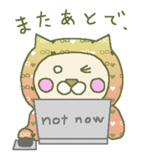 In colorful Cat's days sticker #11987043