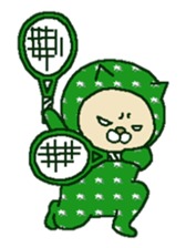 In colorful Cat's days sticker #11987050