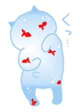 In colorful Cat's days sticker #11987067