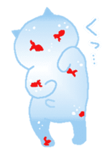 In colorful Cat's days sticker #11987067