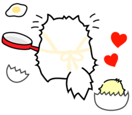 Philosophy cat sticker #11987661