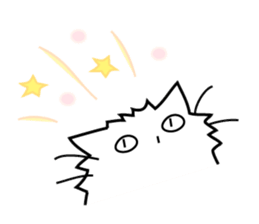 Philosophy cat sticker #11987662