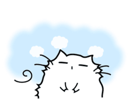 Philosophy cat sticker #11987663