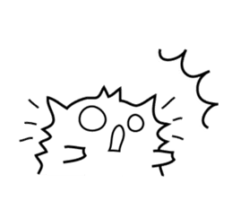 Philosophy cat sticker #11987664