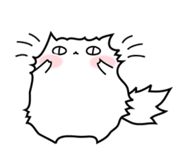 Philosophy cat sticker #11987673