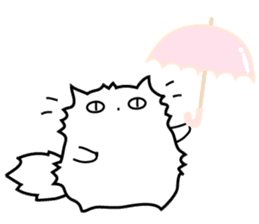 Philosophy cat sticker #11987674