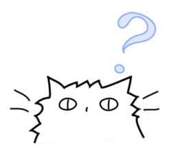 Philosophy cat sticker #11987681