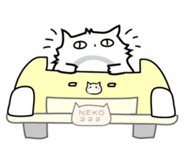 Philosophy cat sticker #11987682