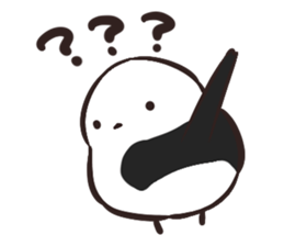 Daily life of the Aegithalos caudatus sticker #11987872