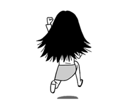 Reiko is ugly ghost sticker #11989598