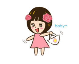 Super Beauty fall in Love ing~ sticker #11989723