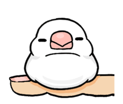 Sticker to animate. Java sparrow sticker #11990102