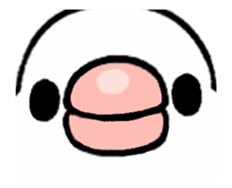 Sticker to animate. Java sparrow sticker #11990106