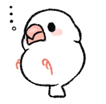 Sticker to animate. Java sparrow sticker #11990116