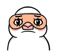 Sticker to animate. Java sparrow sticker #11990124