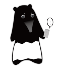 Shiro Kuro Zoo(Malayan tapir) sticker #11990636