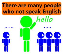 Request to foreign tourists coming sticker #11990652