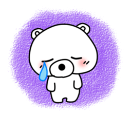 Everyone likes very much, Mr. white bear sticker #11990778