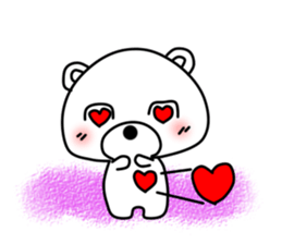 Everyone likes very much, Mr. white bear sticker #11990780