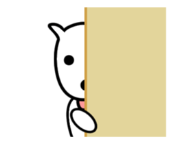 Carefree Dog Japan sticker #11990981