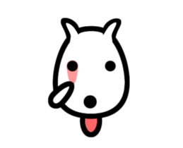 Carefree Dog Japan sticker #11990988