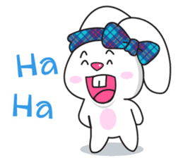 Omo rabbit sticker #11992389