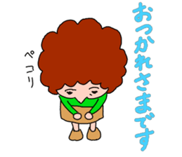 kawaii obachan sticker #11992682
