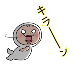 Shirome & again 2 sticker #11993396