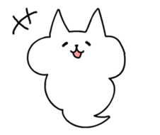 Kumoneko-san of Mokutto village sticker #11993486