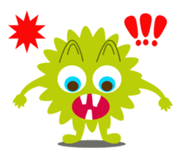 Boo Boo Thorny Monster sticker #11993862