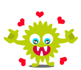 Boo Boo Thorny Monster sticker #11993868