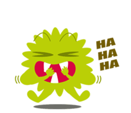 Boo Boo Thorny Monster sticker #11993869