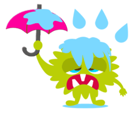 Boo Boo Thorny Monster sticker #11993880