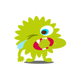 Boo Boo Thorny Monster sticker #11993884