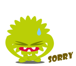 Boo Boo Thorny Monster sticker #11993889
