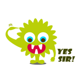 Boo Boo Thorny Monster sticker #11993893