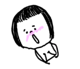 On the eyebrows yuruyurupatsukochan2 sticker #11994021