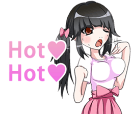 Midsummer graces skillful English girl. sticker #11994229