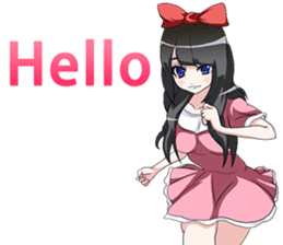 Midsummer graces skillful English girl. sticker #11994255